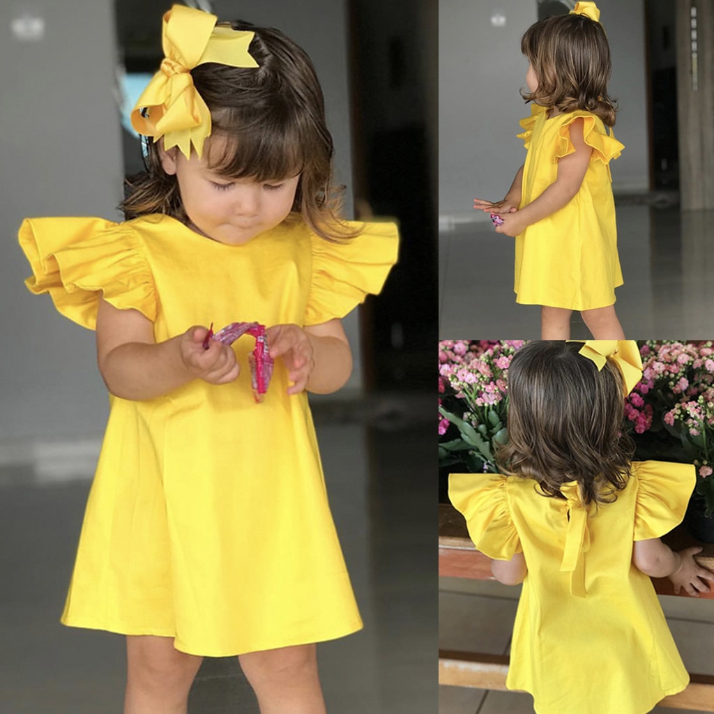 Summer Infant Baby Girls Casual Dresses