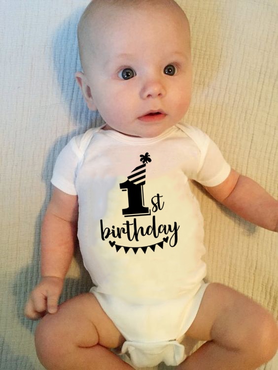 Baby First Birthday Jumpsuit