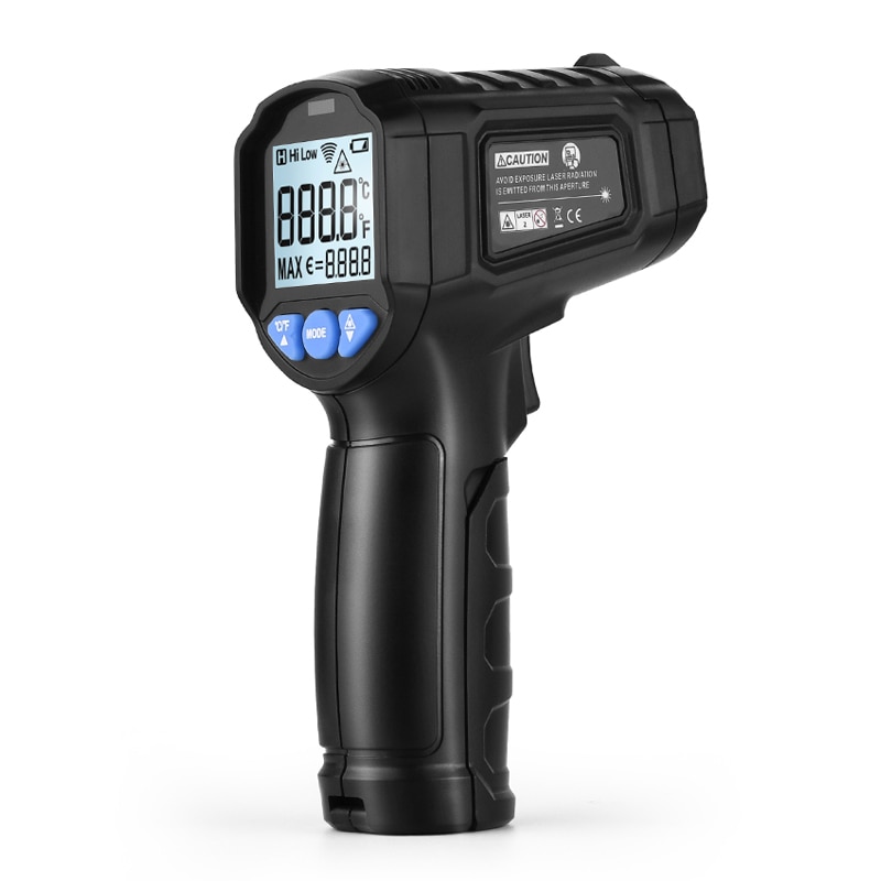 Professional Pyrometer Laser Infrared Thermometer (Non Contact Digital LCD)