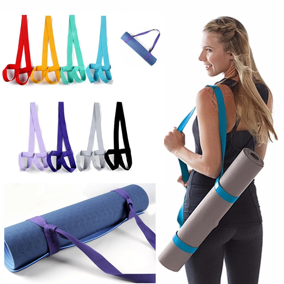 Sling Carrier Adjustable Yoga Mat Straps Belt