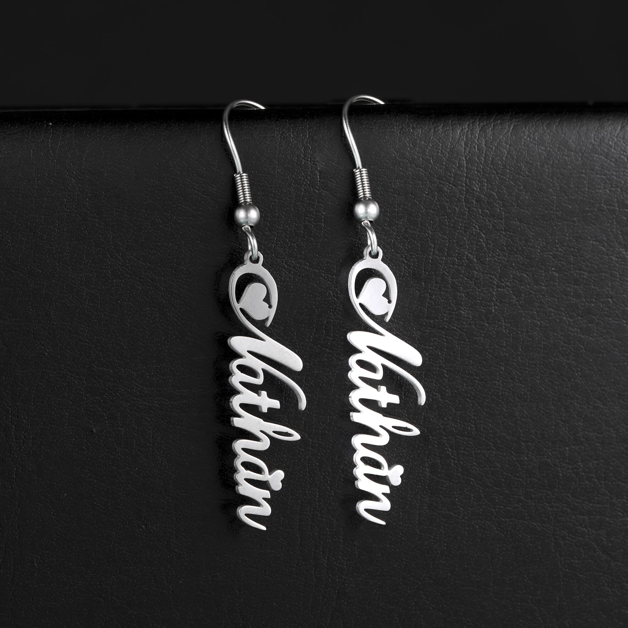 Cazador Personalized Name Earrings