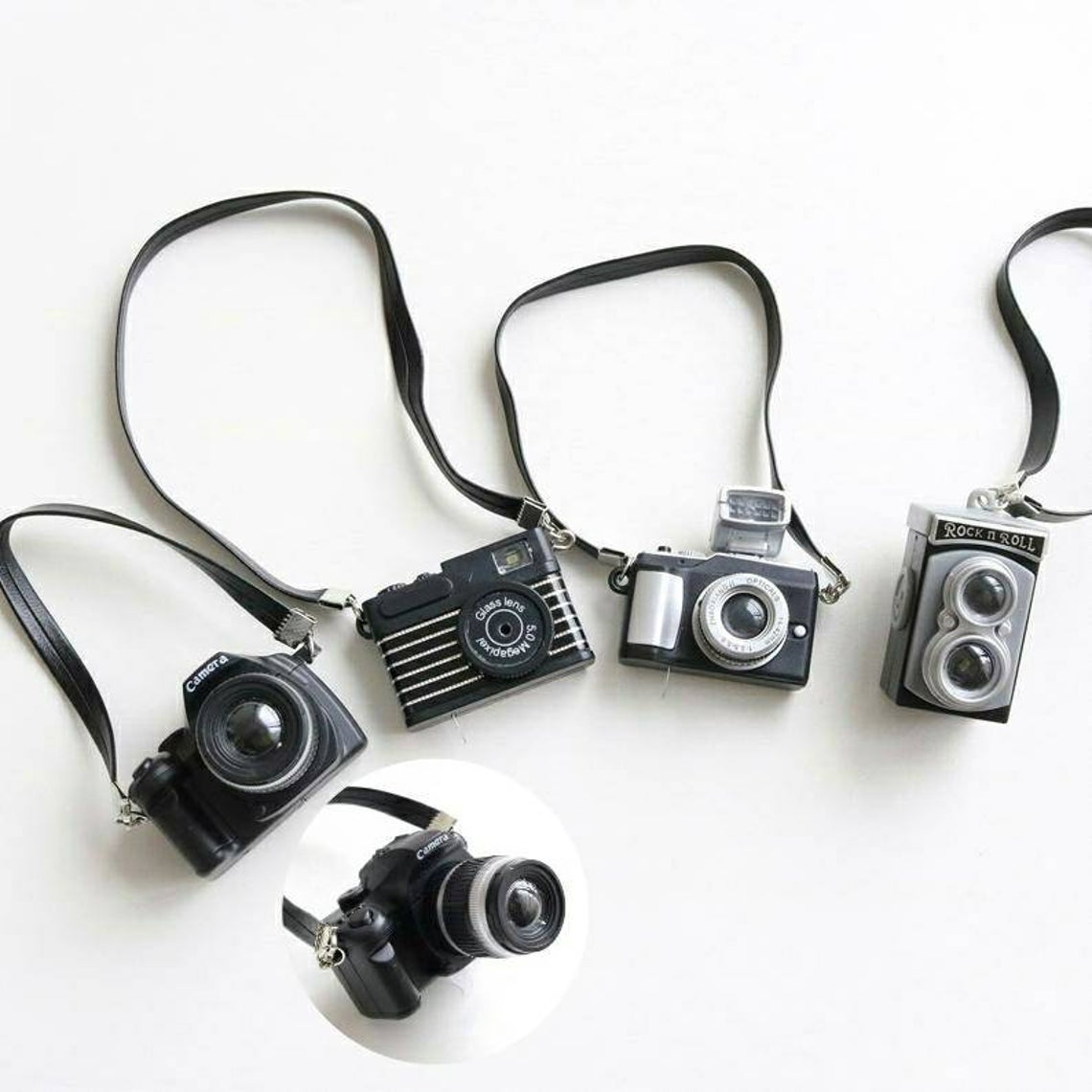 Photography Props Doll mini camera