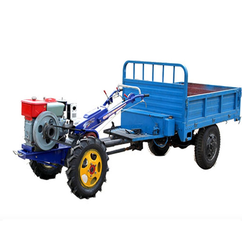 Trailer Mini Cultivator Agricultural Machinery Trailer Walking Tractor Rotary Tiller Off-road Vehicle Trailer Boutique Hot Sale