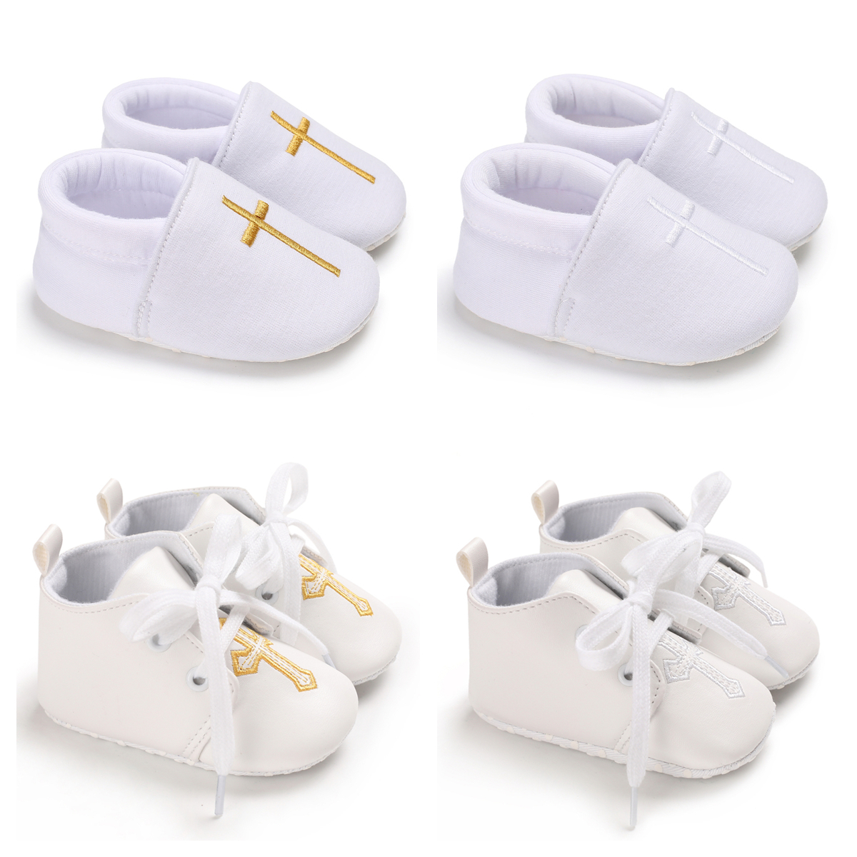 Cross Baby Soft Soled Shoes Sneakers