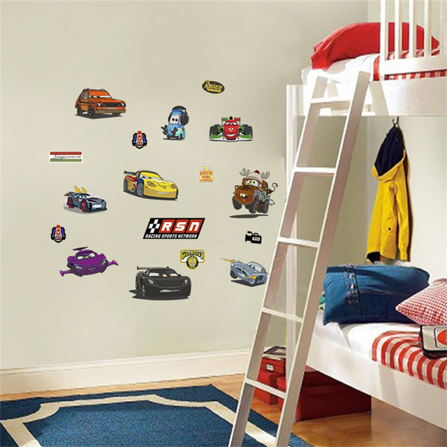Car sticker bedroom
