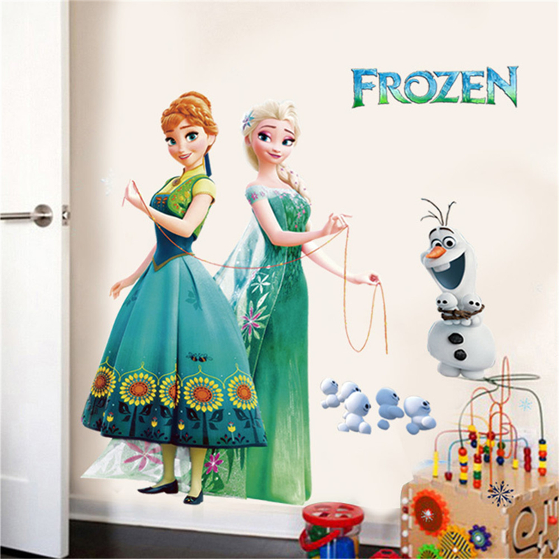 Disney Princess Wall Stickers Children Rooms