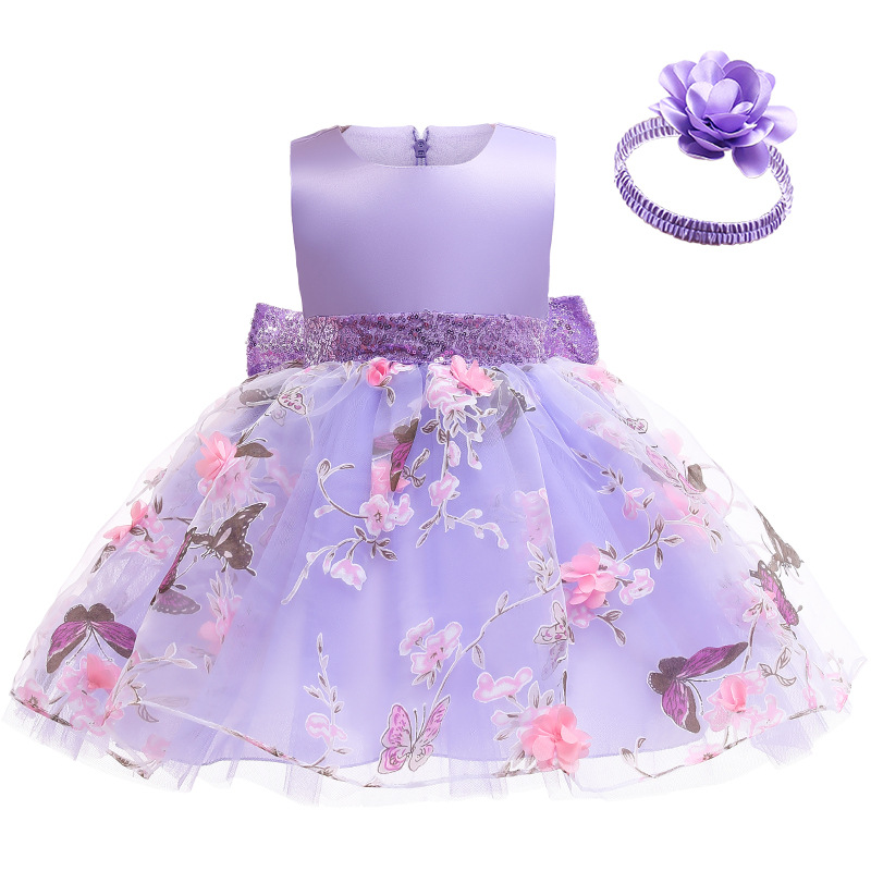 Butterfly Baby Girls Dress (1-5 Years)