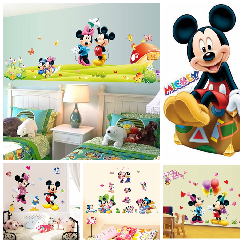 Disney Mickey Minnie mouse wall sticker