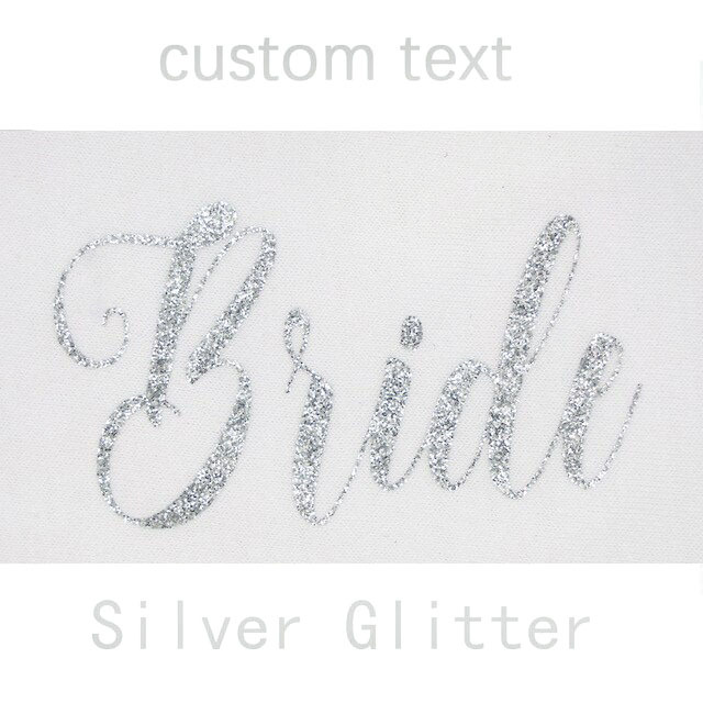 Silver Glitter Text