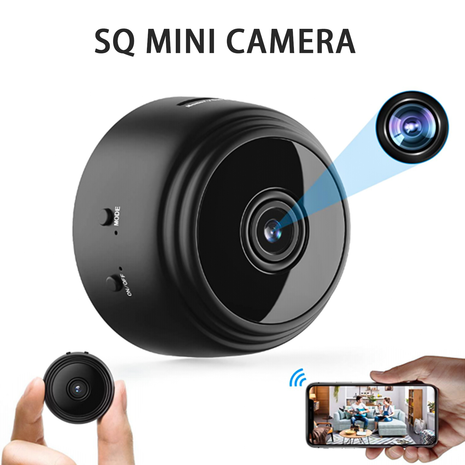 WiFi Camera with A9 Surveillance Security