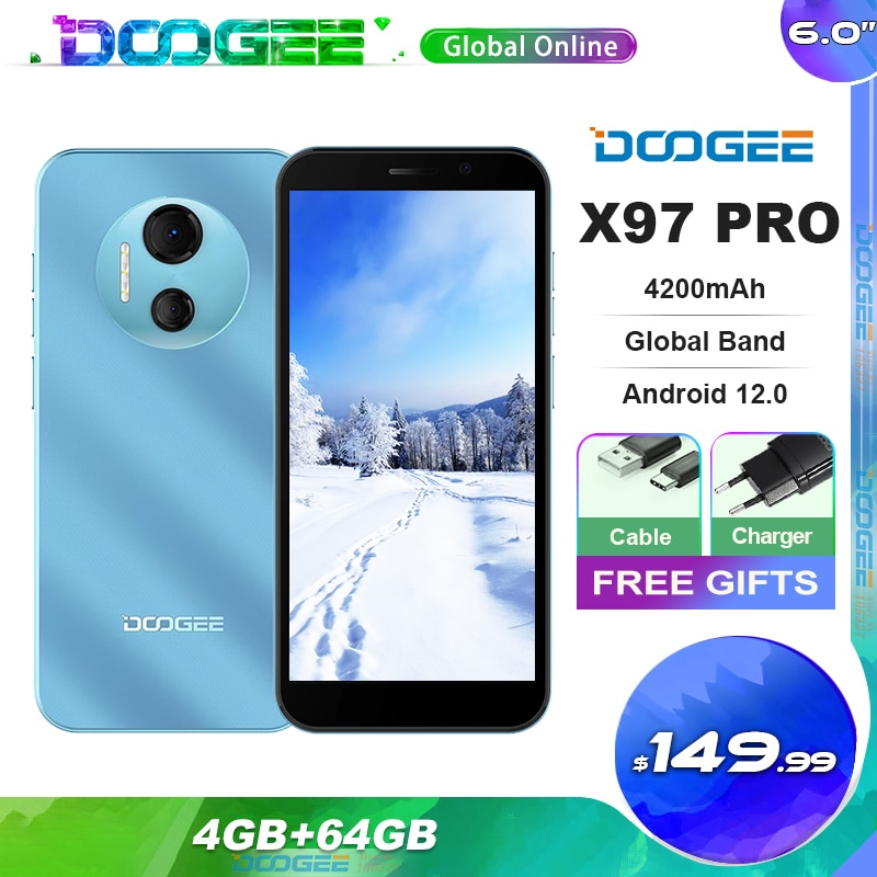 Doogee X97 PRO Helio G25 Android 12 Smartphone