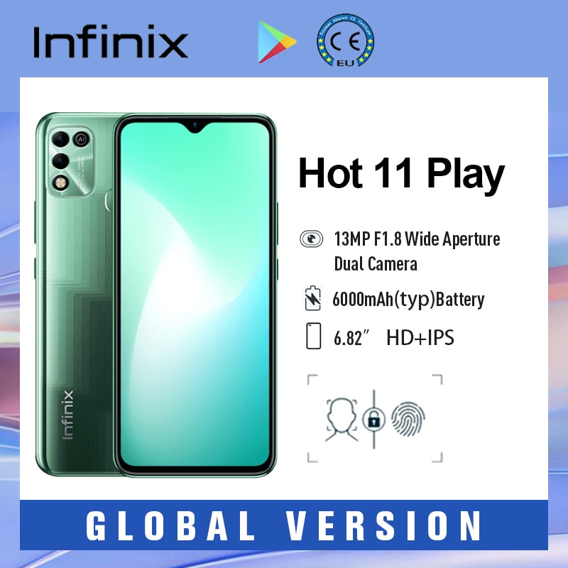 Infinix Hot 11 Play  6000mAh Battery