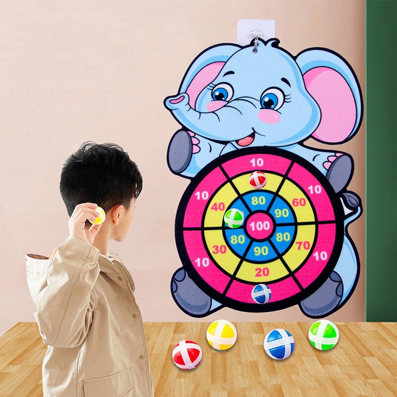 Kids Dart Board Game Toys For Children 4 To 6 Years Old Outdoor Toy Child Indoor Girls Sticky Ball Boys Gift
