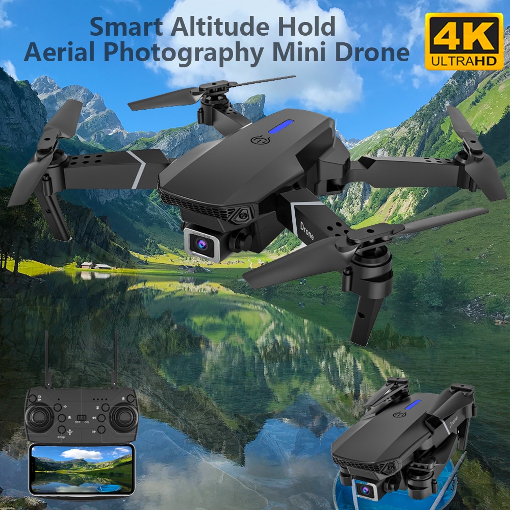 Mini WIFI HD 4k Drone With Camera