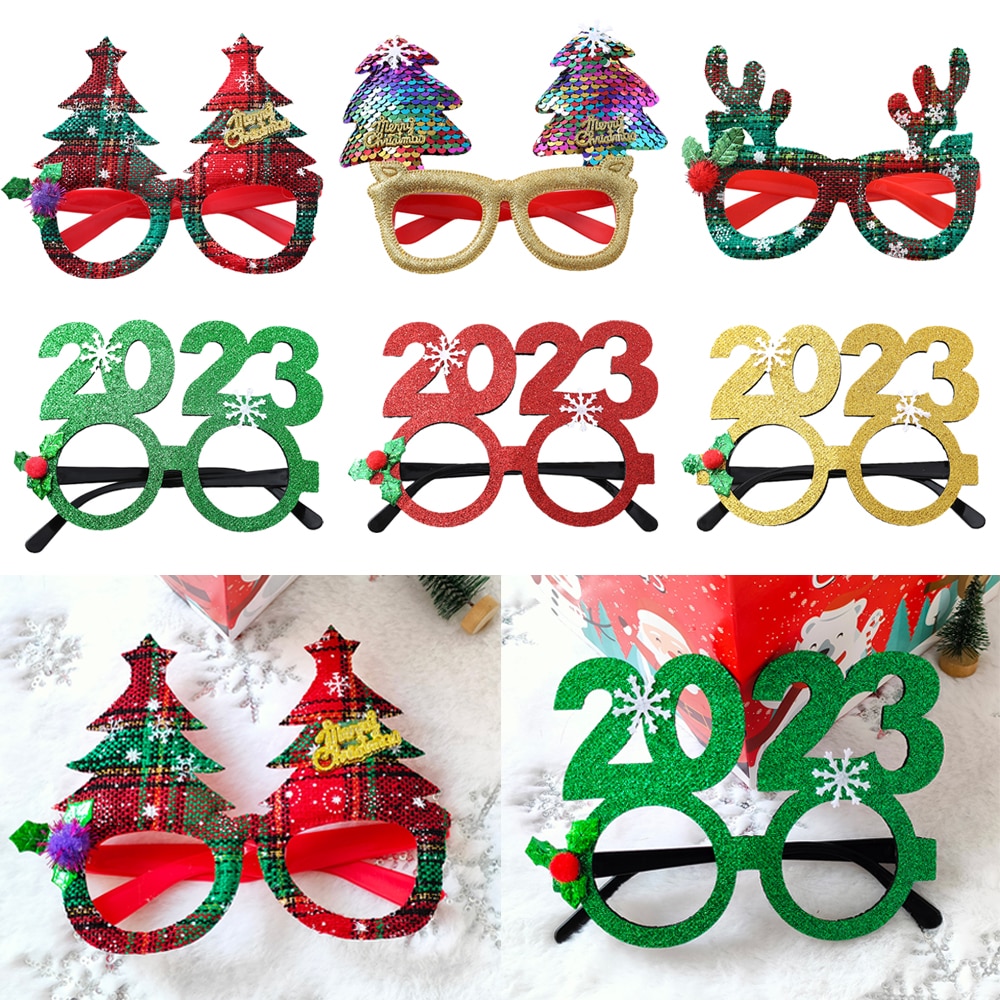 Adult Children Christmas Creative Glasses