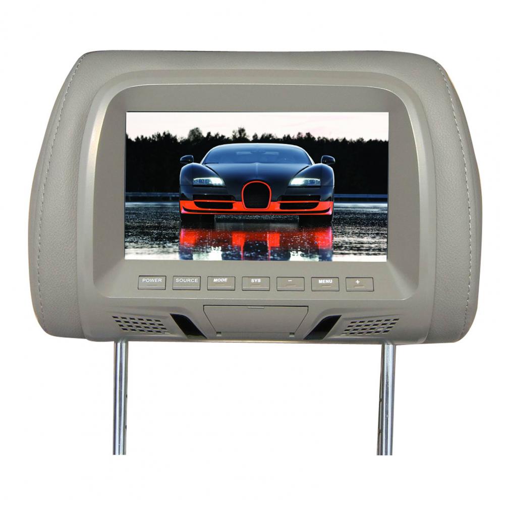 Car Multimedia Player Leather LED LCD Screen