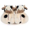 Cute Warm Fuzzy House Animal Slippers