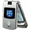 Motorola RAZR V3 Refurbished-Original Unlocked 2.2 inches GSM 850 / 900 / 1800 / 1900 mini USB Mini-SIM high quality