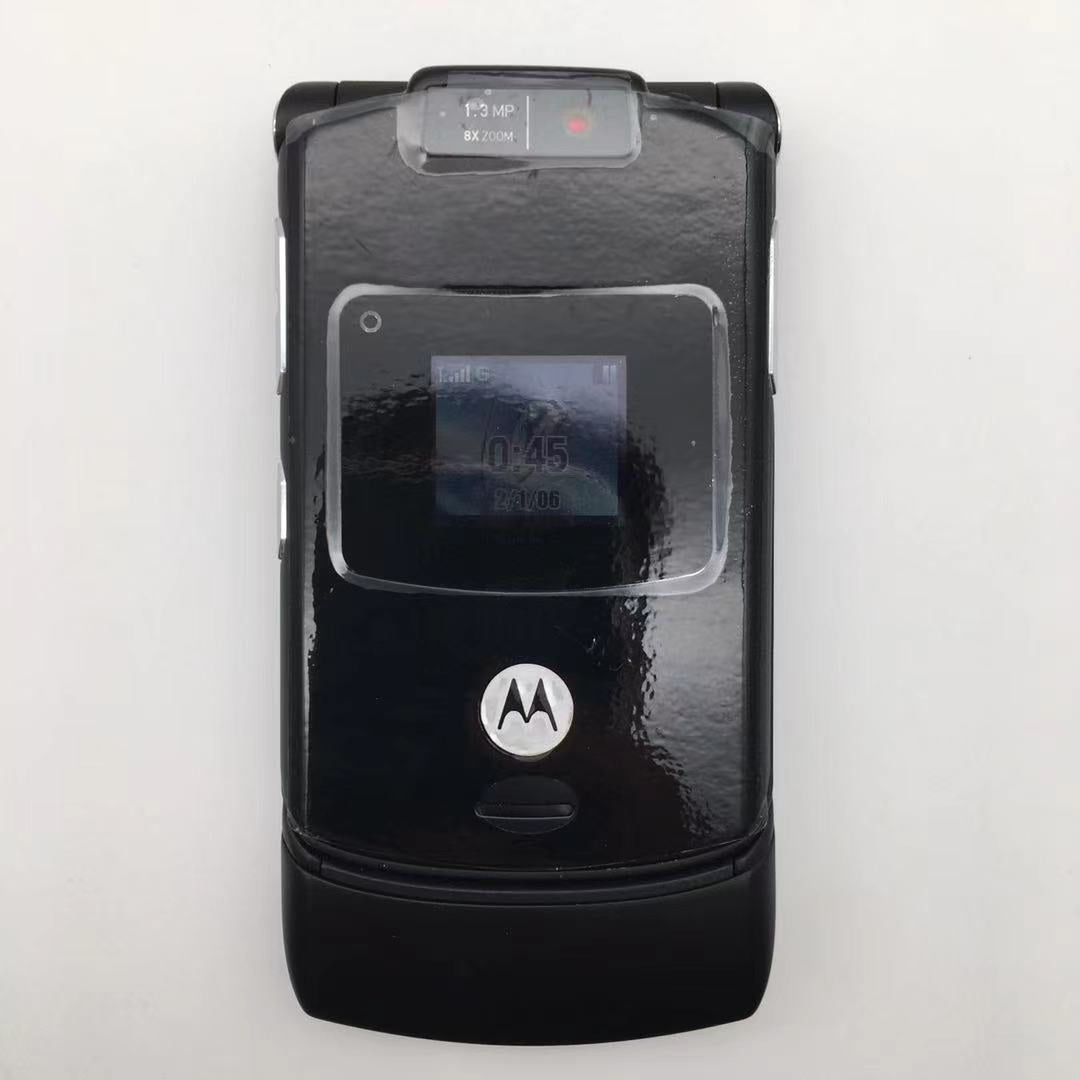 Motorola RAZR V3xx -Original Unlocked 2.2 inches 3G bands HSDPA 850 / 1900 mini USB Mini-SIM