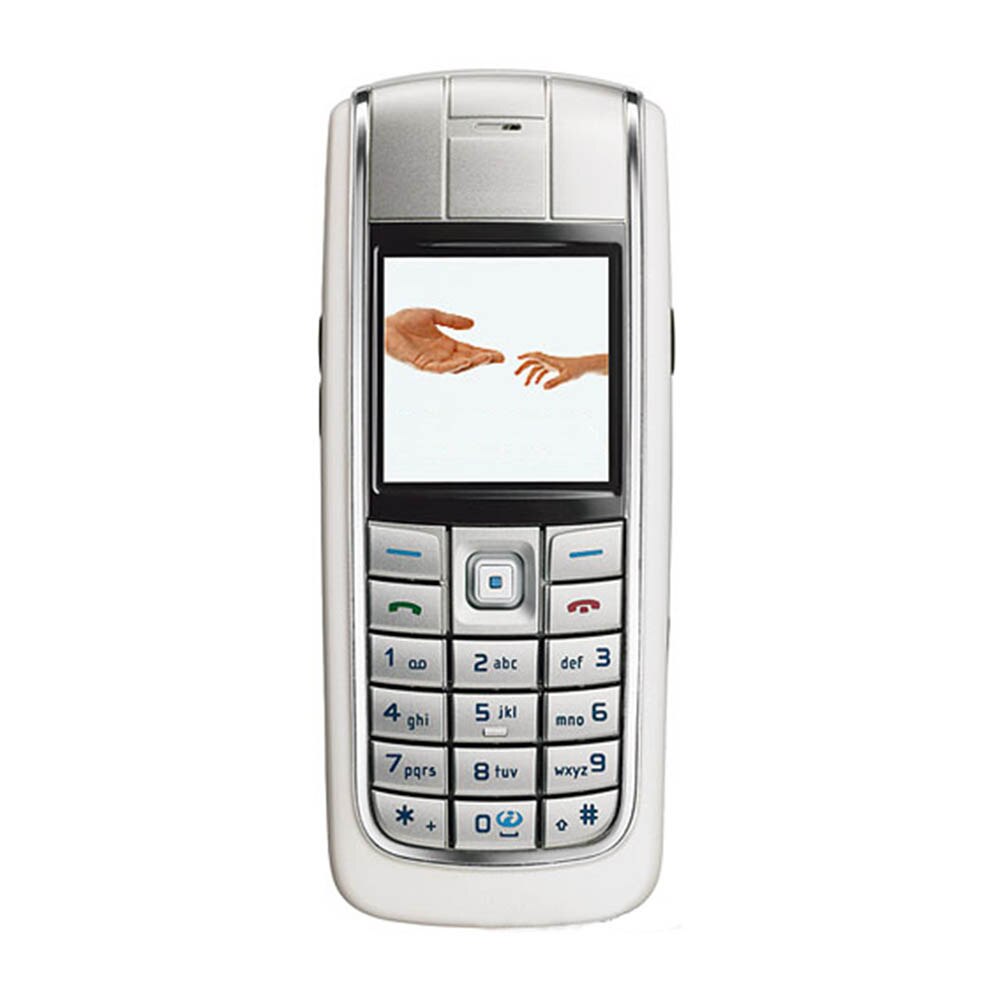 Original 6020 Mobile Phone cellphone & Russian Arabic Hebrew English Keyboard Unlocked Free shipping