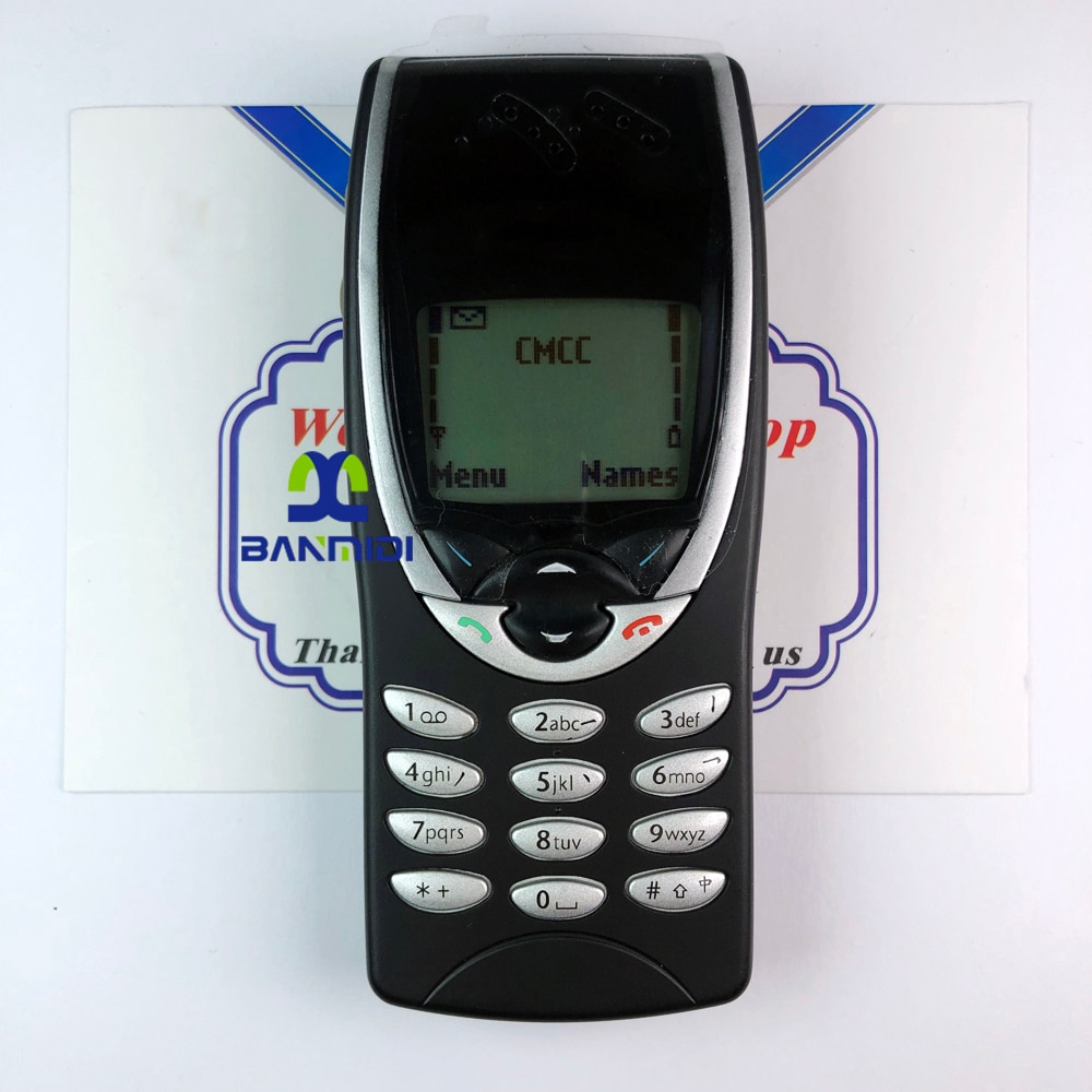 Original 8210 Mobile Cell Phone 2G GSM 900/1800 Unlocked Cellphone. Not Working in America & Australia, Made in Finland 24 Years