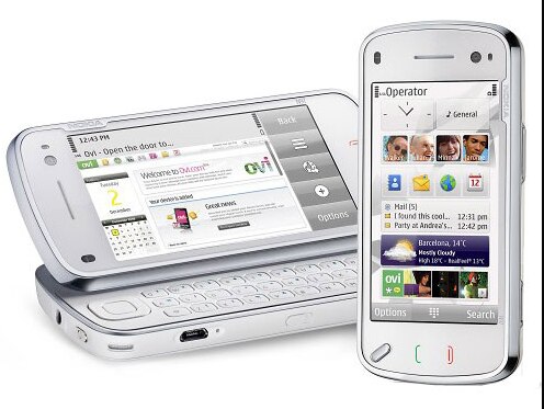 Original Nokia N97 32GB Mobile Phone 3G 5MP Wifi GPS 3.5”Screen Slide cover Unlocked Smartphone Russian Hebrew Arabic Keyboard