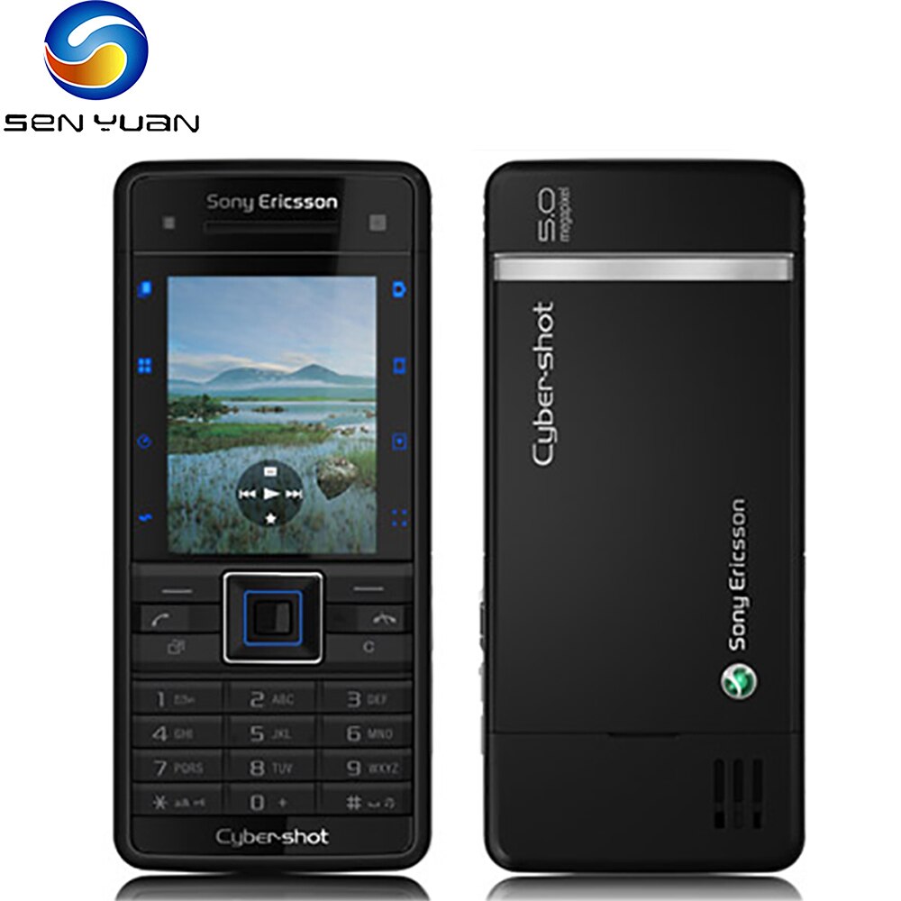 Original Sony Ericsson C902 3G Mobile Phone 2.0” Display 5MP Camera 320p@30fps Video Bluetooth FM Radio CellPhone