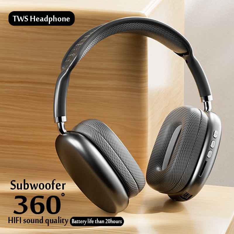 Bluetooth Headset TWS Wireless Headphone 360Degree Surround HIFI Sound MP3 Music Gaming Hearing Aid Online Course Usage Earphone