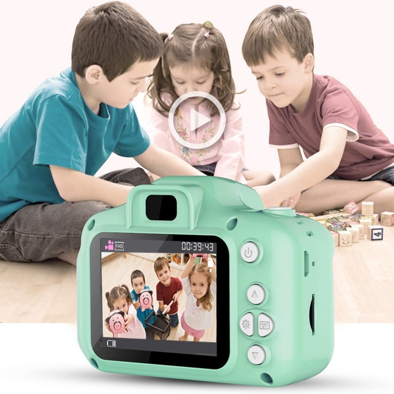 Kids Mini Digital Camera 1080P HD Screen Camera 8 Million Pixel Children Camera Video Camera Outdoor Toy Baby Gifts for Birthday