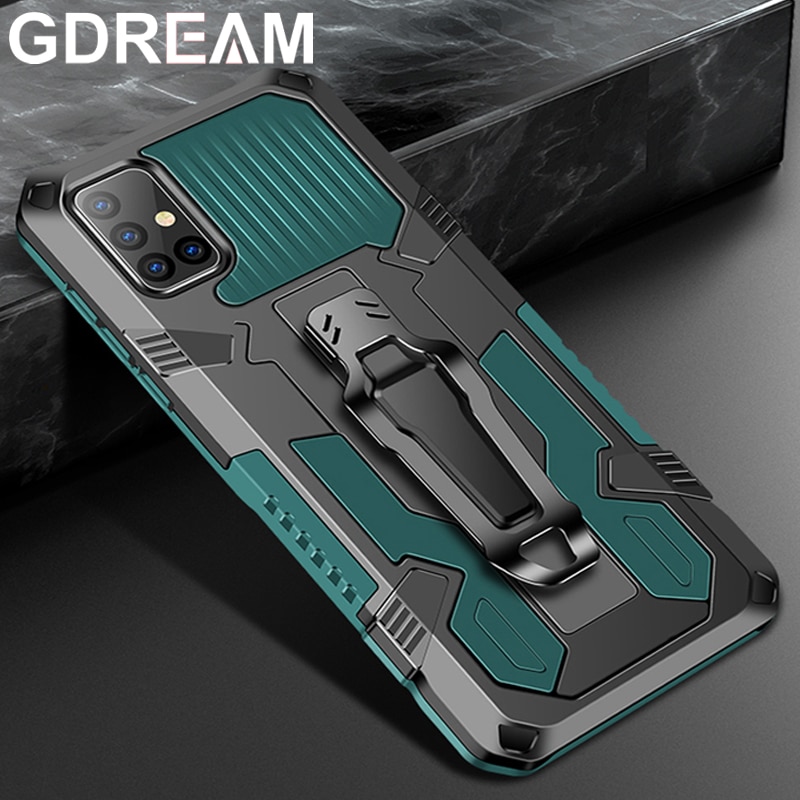 Shockproof Protective Cover For Samsung Note 10 Plus 20 20 Ultra Car Holder Back Clip Phone Case For Galaxy S20 S21 S30 S22 Plus